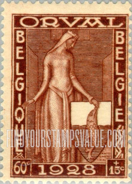 FindYourStampsValue: Semi-Postal: Countess Matilda recovering her ring