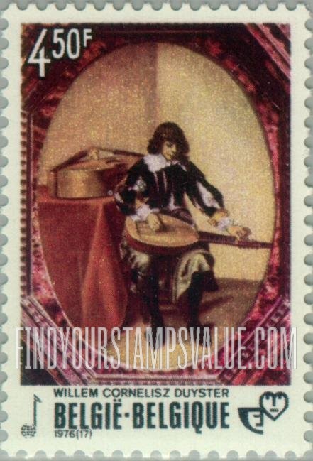 FindYourStampsValue: Young Musician, by W. C. Duyster