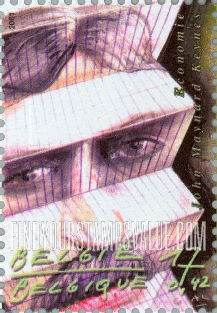 FindYourStampsValue: The 20th Century: John Maynard Keynes, economist