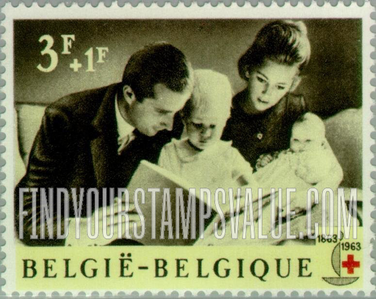 FindYourStampsValue: Semi-Postal: Prince Albert and Family