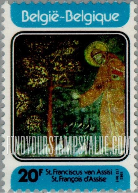 FindYourStampsValue: St. Francis of Assisi (1182-1226)