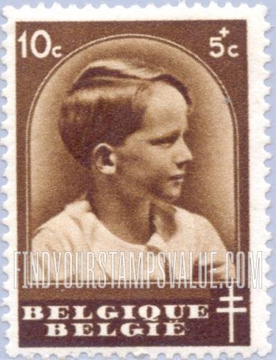 FindYourStampsValue: Semi-Postal: Prince Baudouin