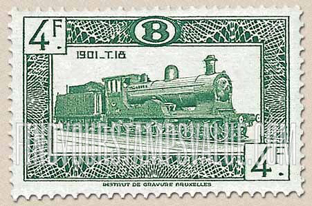 FindYourStampsValue: Parcel Post and Railway: Locomotive