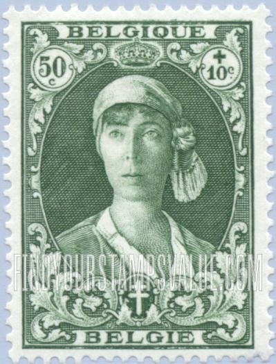 FindYourStampsValue: Semi-Postal: Queen Elisabeth