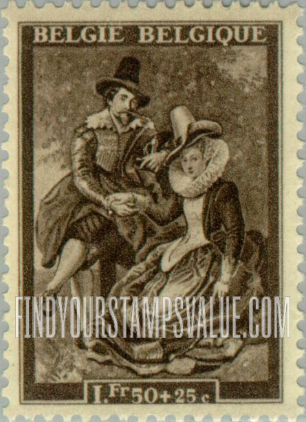 FindYourStampsValue: Semi-Postal: Rubens and Isabelle Brandt