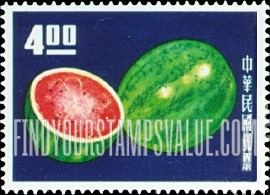 FindYourStampsValue: Watermelon - 西瓜