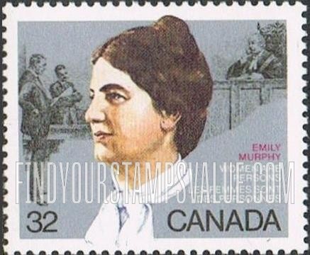 FindYourStampsValue: Emily Murphy (1868-1933), Writer