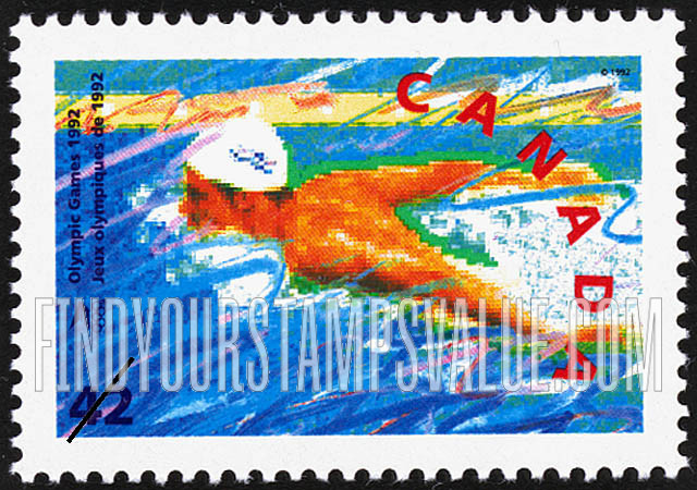 FindYourStampsValue: 1992 Olympic Games Type: Swimming