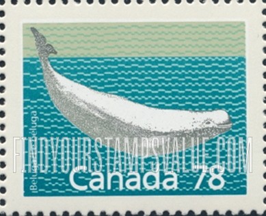 FindYourStampsValue: Beluga whale