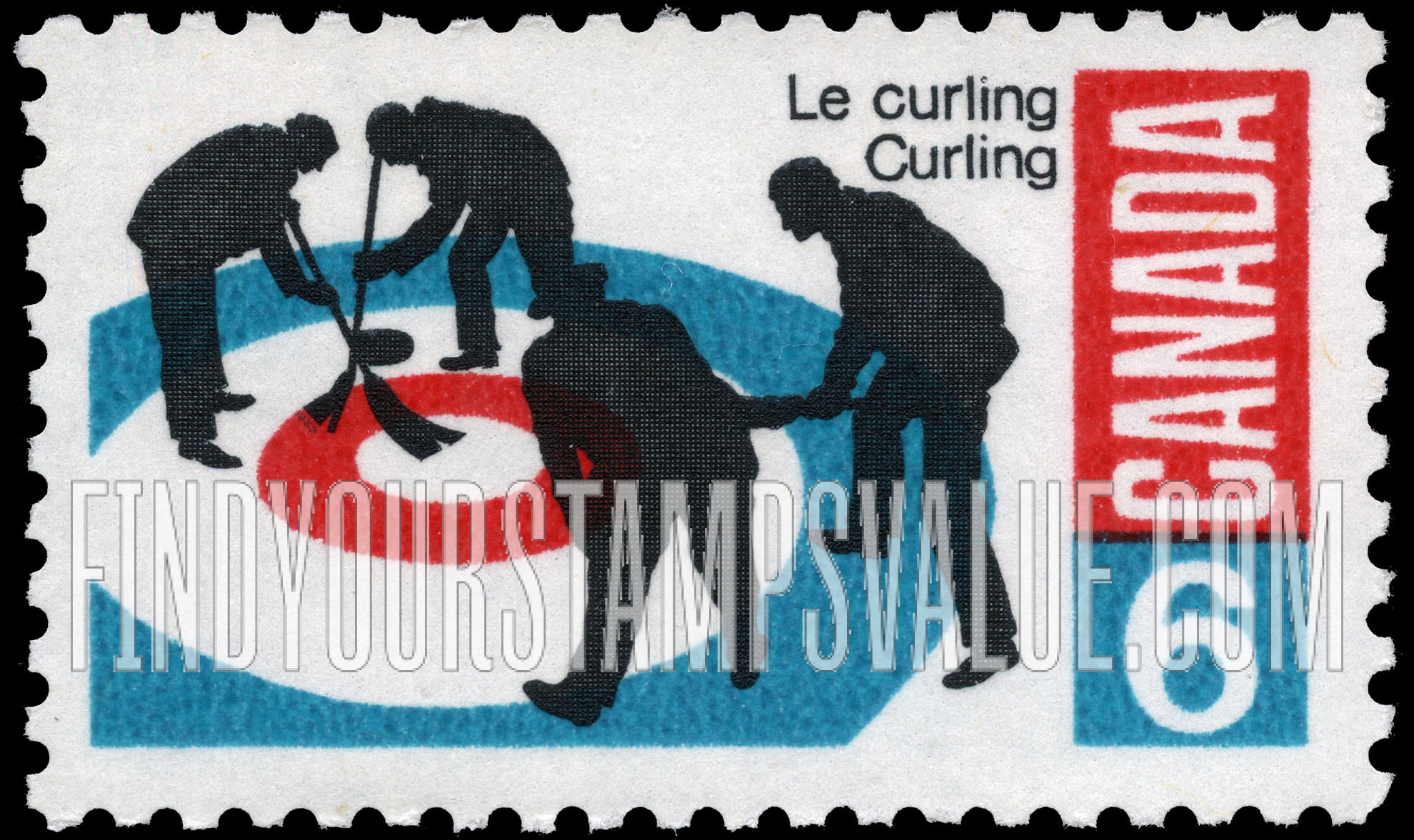 FindYourStampsValue: Curling