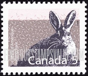 FindYourStampsValue: Mammals: Varying Hare