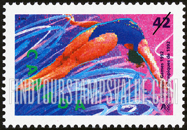 FindYourStampsValue: 1992 Olympic Games Type: Diving