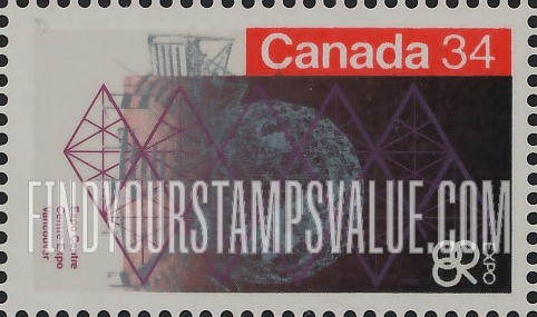 FindYourStampsValue: EXPO ’86: Expo Center, Vancouver