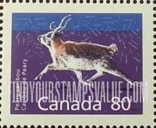 FindYourStampsValue: Peary caribou