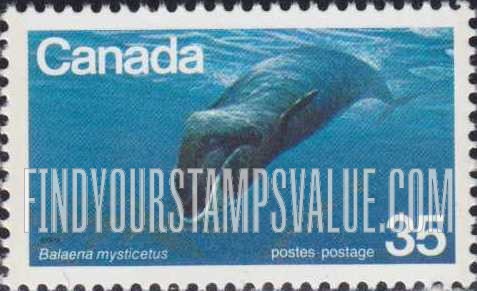 FindYourStampsValue: Endangered Wildlife: Bowhead whale