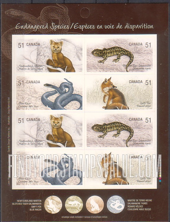 FindYourStampsValue: Endangered Animals