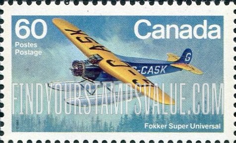 FindYourStampsValue: Fokker Super Universal
