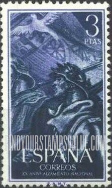 FindYourStampsValue: Marching Soldiers and Dove