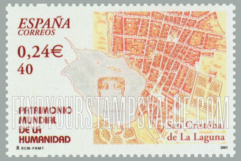 FindYourStampsValue: World Heritage Sites: San Cristóbal de La Laguna