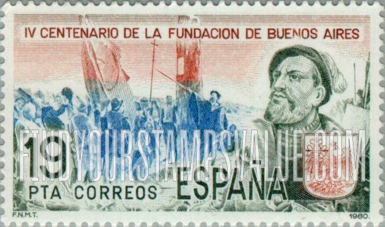 FindYourStampsValue: 400th Anniversary of Buenos Aires
