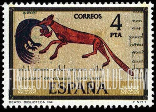 FindYourStampsValue: Scenes from Apocalypse: Fox carrying cock