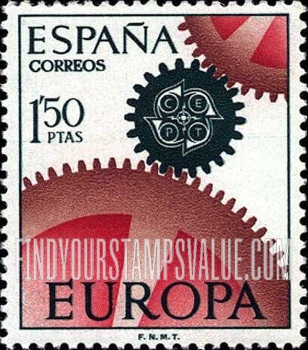 FindYourStampsValue: Europa Issue, 1967