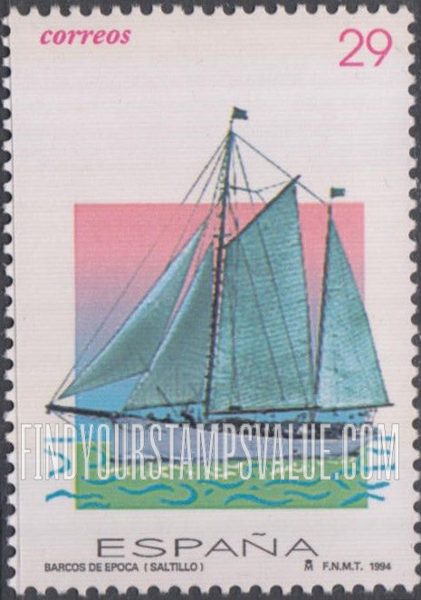 FindYourStampsValue: Yachts: Saltillo