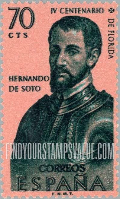 FindYourStampsValue: Hernando de Soto