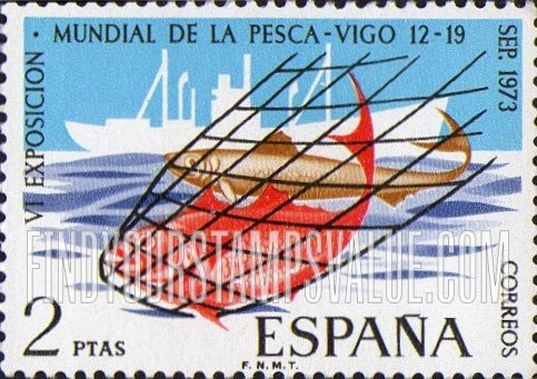 FindYourStampsValue: Fish in Net