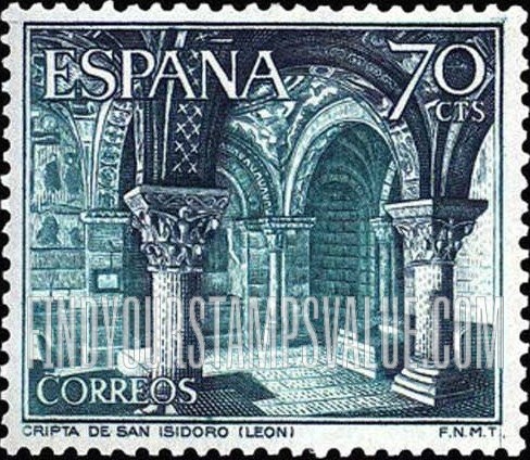 FindYourStampsValue: Tourism: Crypt of San Isidro at Leon