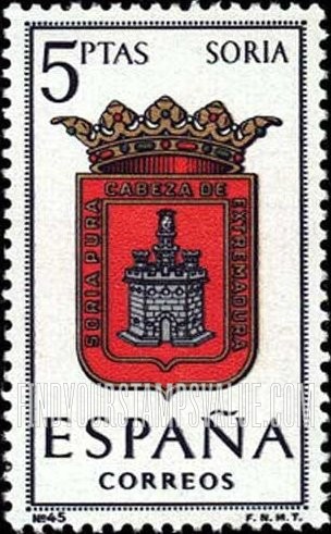 FindYourStampsValue: Provincial Arms Issue: Soria