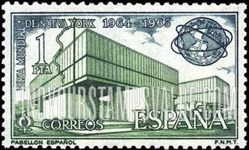 FindYourStampsValue: Spanish pavilion