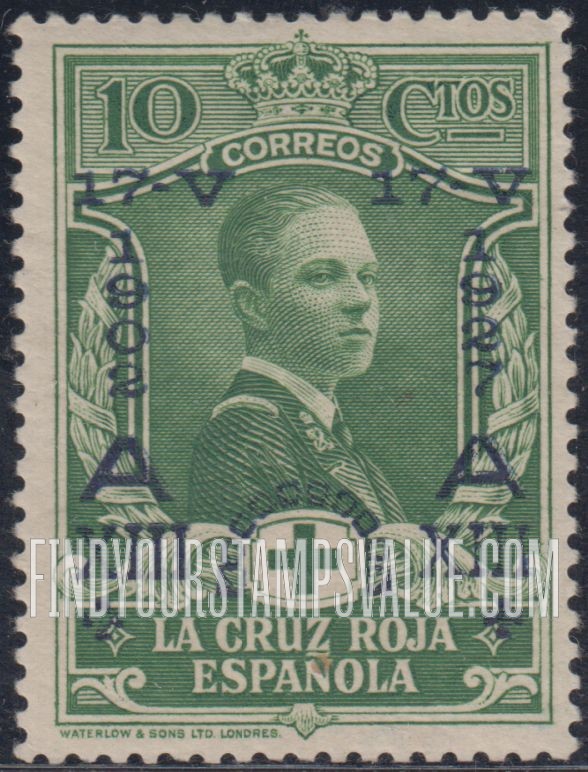 FindYourStampsValue: Semi-Postal: Coronation Silver Jubilee, Prince of Asturias