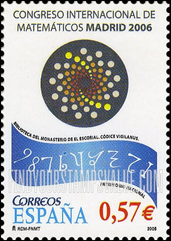 FindYourStampsValue: 25th International Mathematics Conference, Madrid