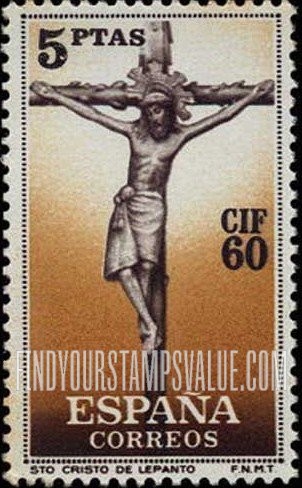 FindYourStampsValue: Christ of Lepanto