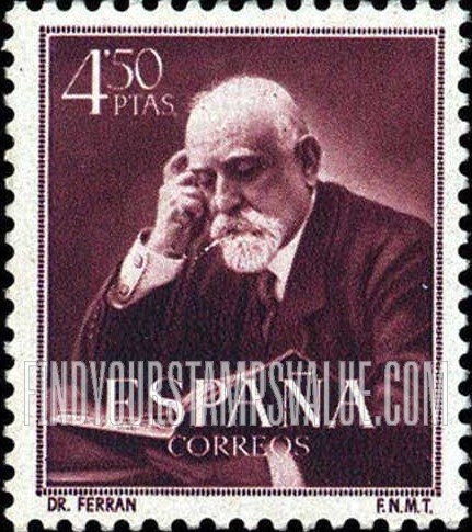 FindYourStampsValue: Dr. Jaime Ferran y Clua