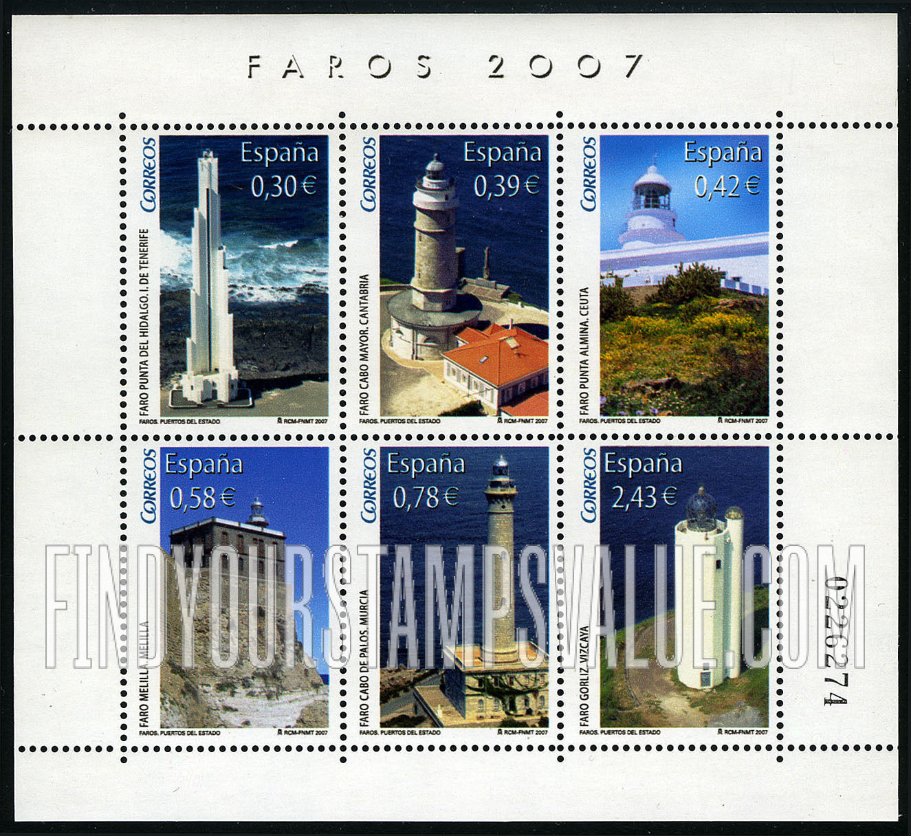 FindYourStampsValue: Lighthouses