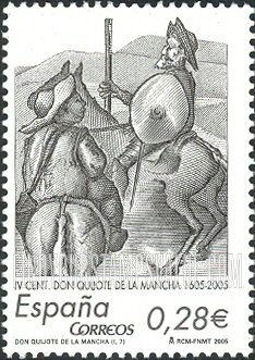 FindYourStampsValue: Publication of Don Quixote, 400th Anniversary