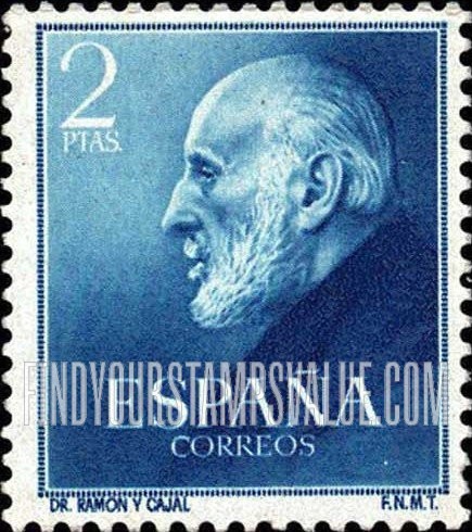 FindYourStampsValue: Dr. Santiago Ramon y Cajal