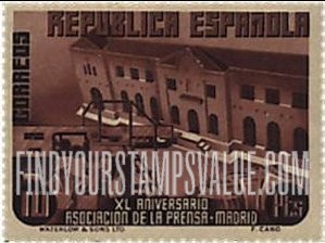 FindYourStampsValue: Nazareth School and Rotary Press