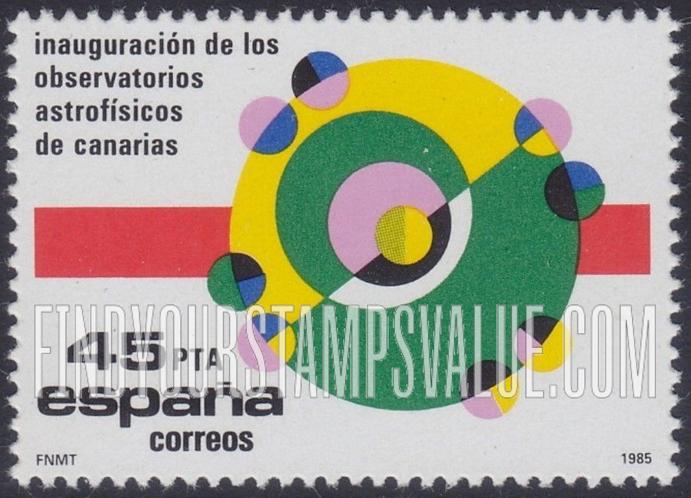 FindYourStampsValue: Astrophysical Observatory Opening, La Palma, Canary Islands
