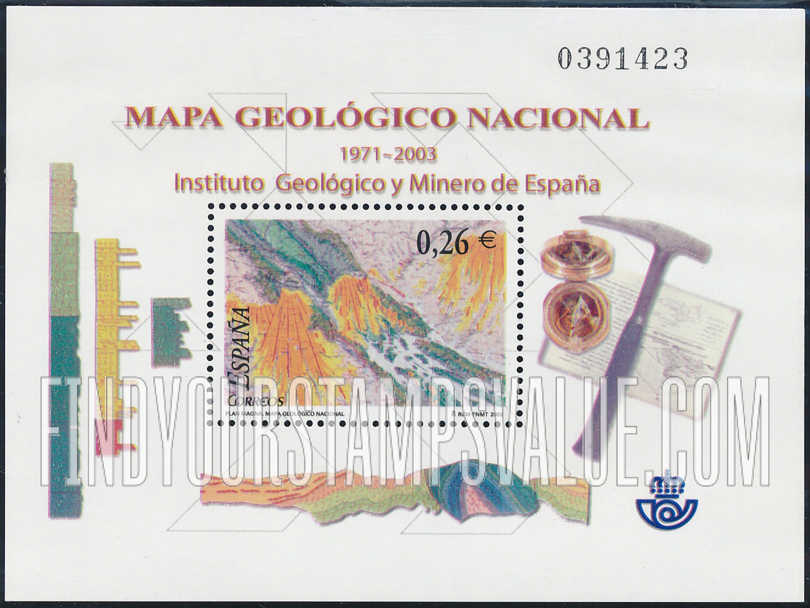 FindYourStampsValue: Completion of National Geological Map