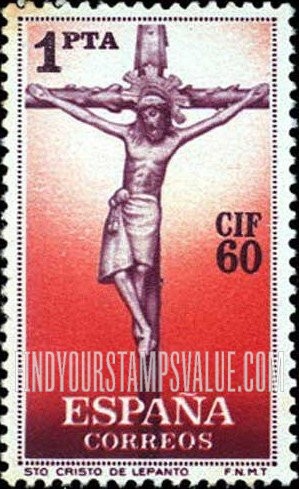 FindYourStampsValue: Christ of Lepanto