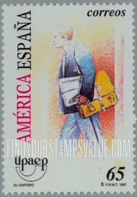 FindYourStampsValue: America Issue: Postman