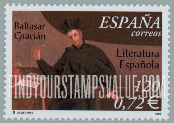 FindYourStampsValue: Baltasar Gracian (1601-58), Writer