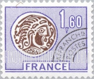 FindYourStampsValue: Gallic Coin: Gallic Coin Type of 1975