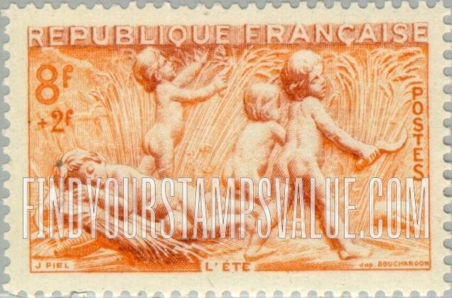 FindYourStampsValue: SEMI-POSTAL - Summer