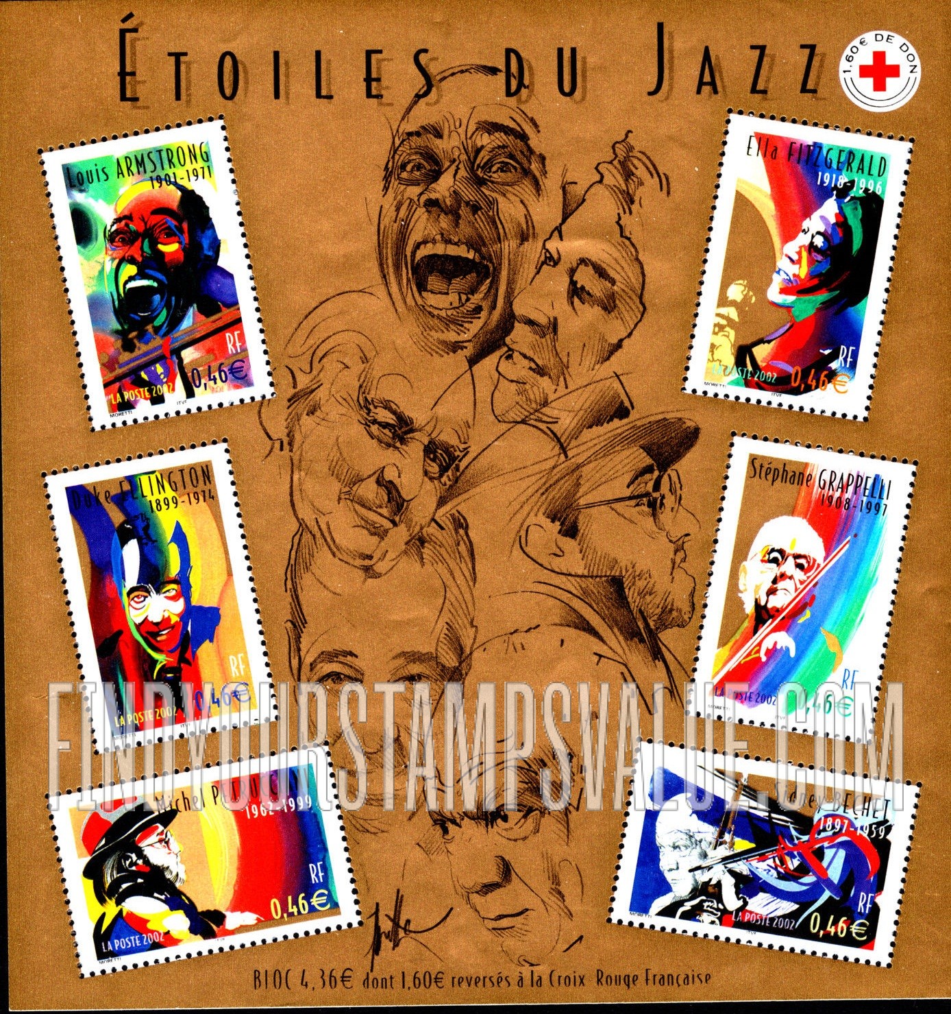 FindYourStampsValue: Jazz Musicians