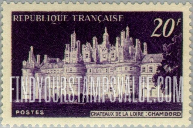 FindYourStampsValue: Chateau de Chambord