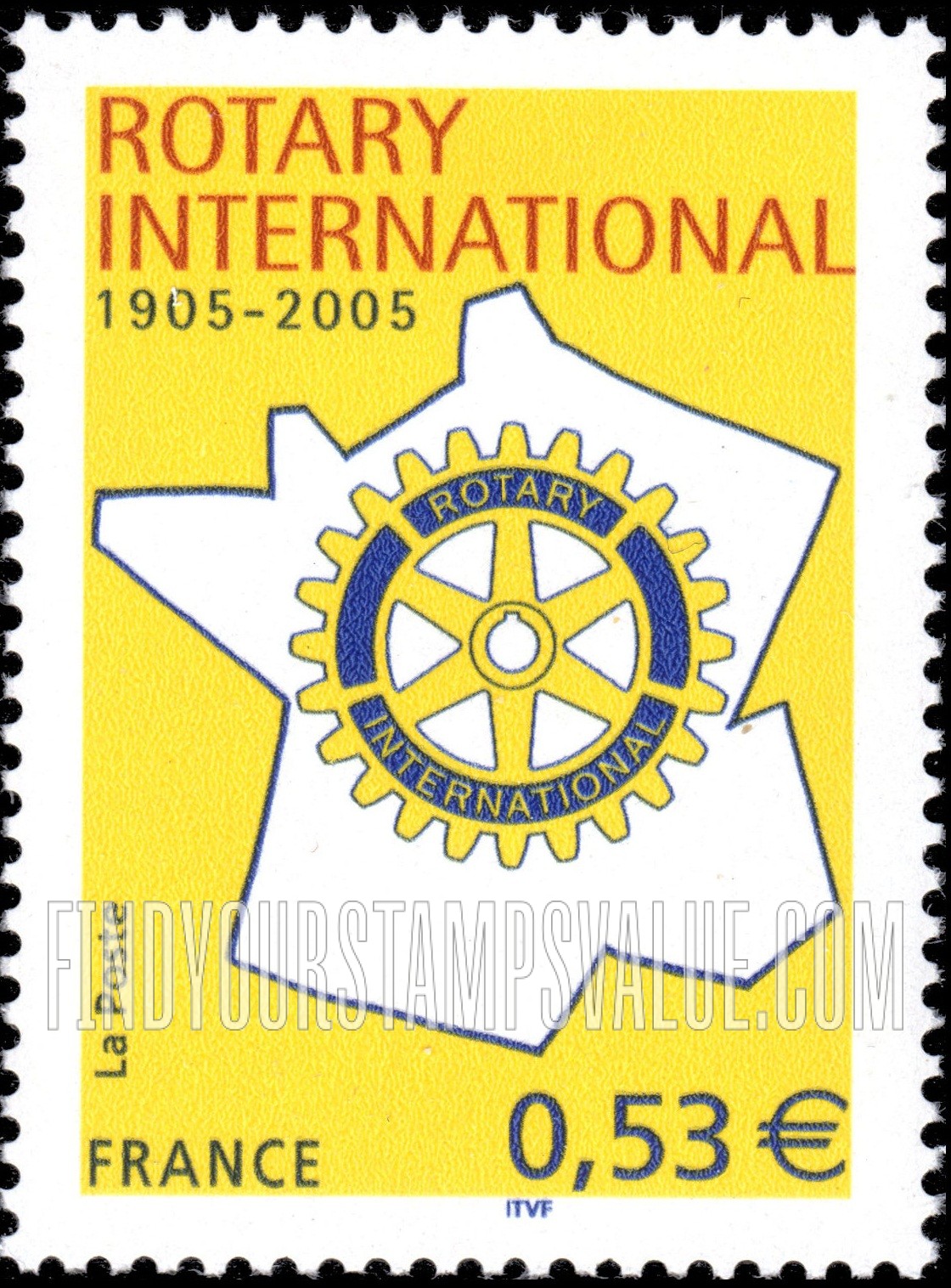 FindYourStampsValue: Rotary International, Centennial